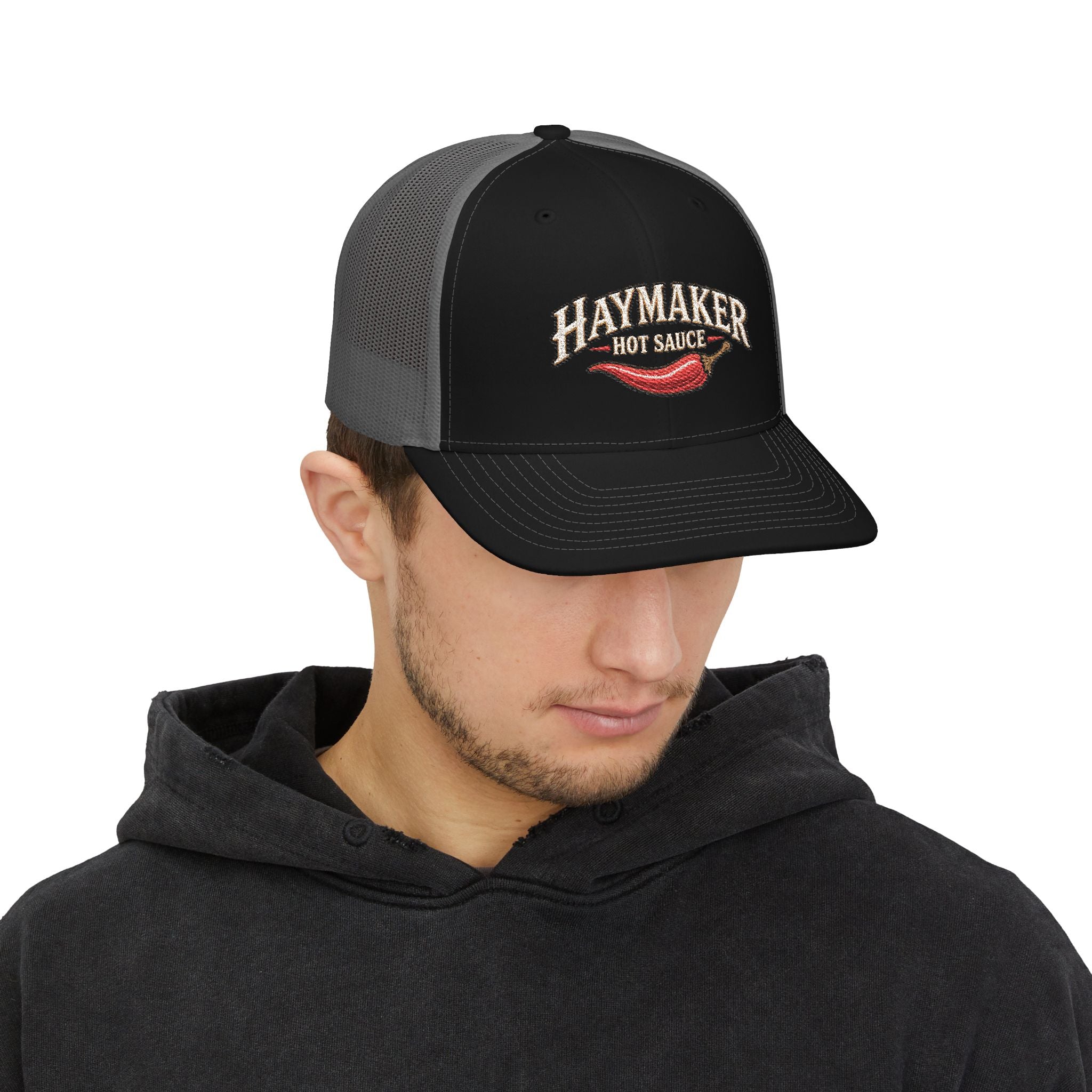 HHS Trucker Cap — Embroidered Richardson Snapback