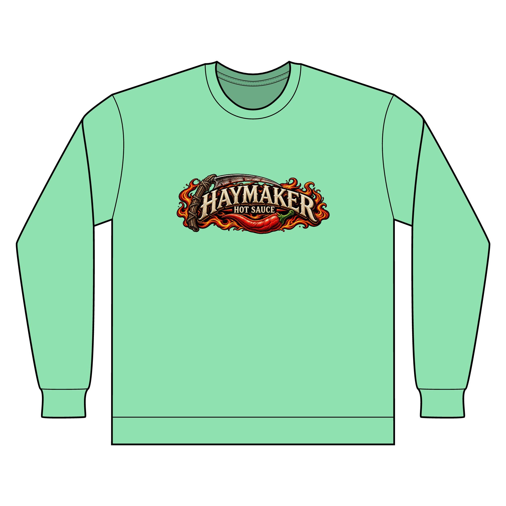 Trippy Haymaker Tie-Dyed Long Sleeve T-Shirt - Unisex