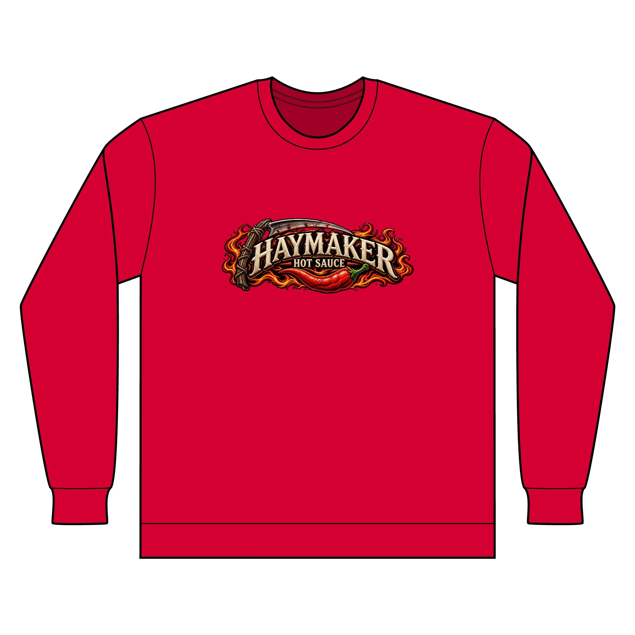 Trippy Haymaker Tie-Dyed Long Sleeve T-Shirt - Unisex