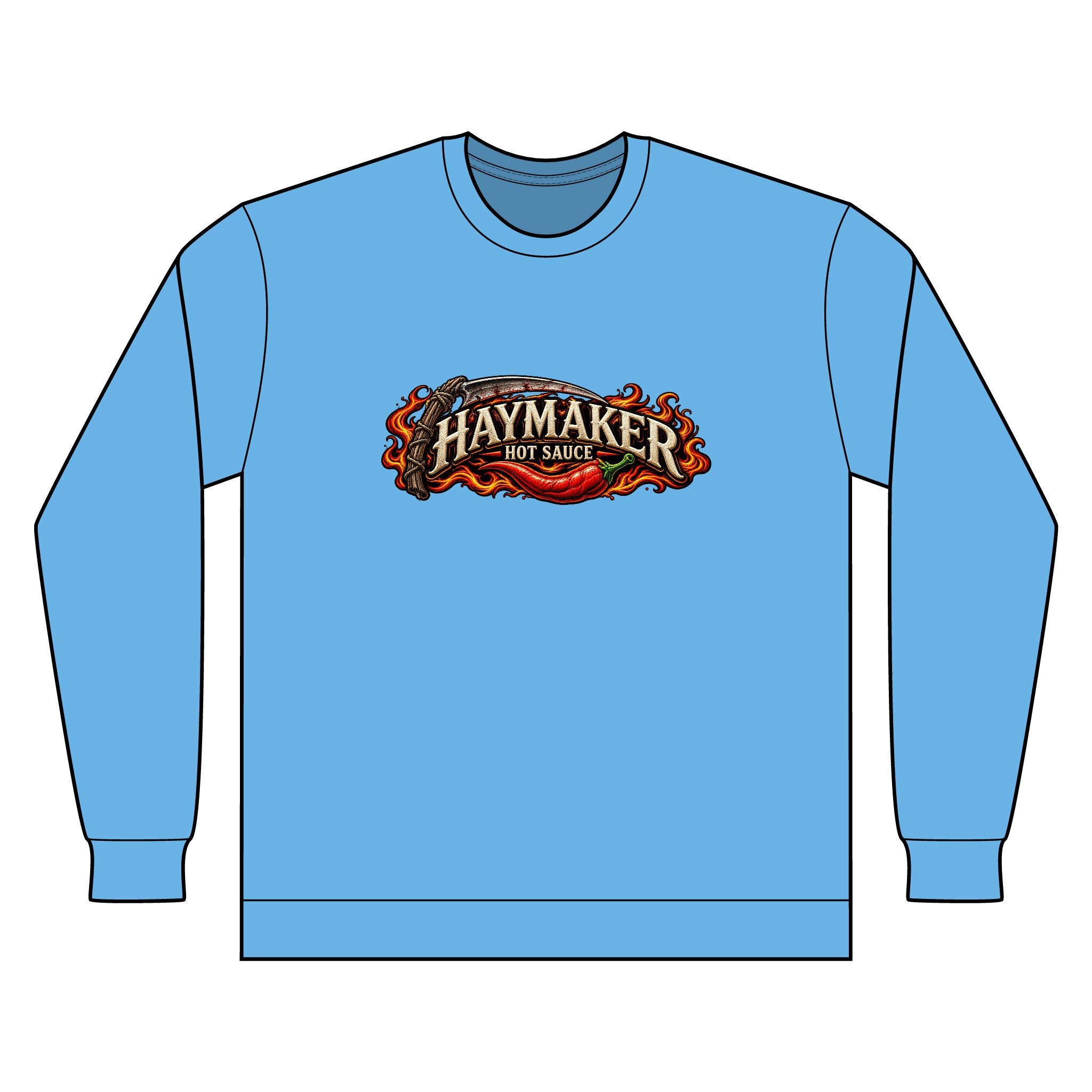 Trippy Haymaker Tie-Dyed Long Sleeve T-Shirt - Unisex