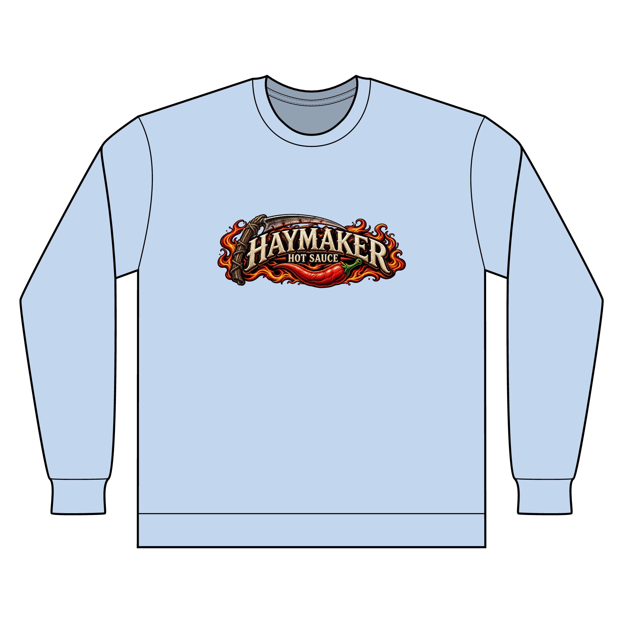 Trippy Haymaker Tie-Dyed Long Sleeve T-Shirt - Unisex