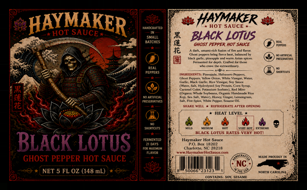 Black Lotus Asian Ghost Pepper