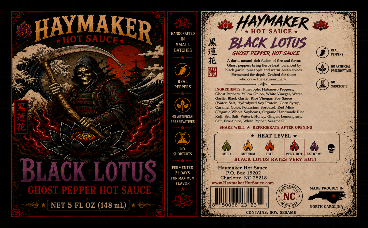 Black Lotus Asian Ghost Pepper