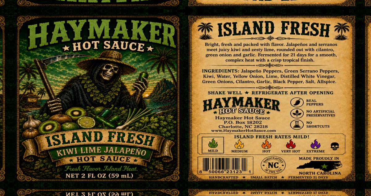Haymaker Hot Sauce – 5-Sauce Sampler Pack - 2oz